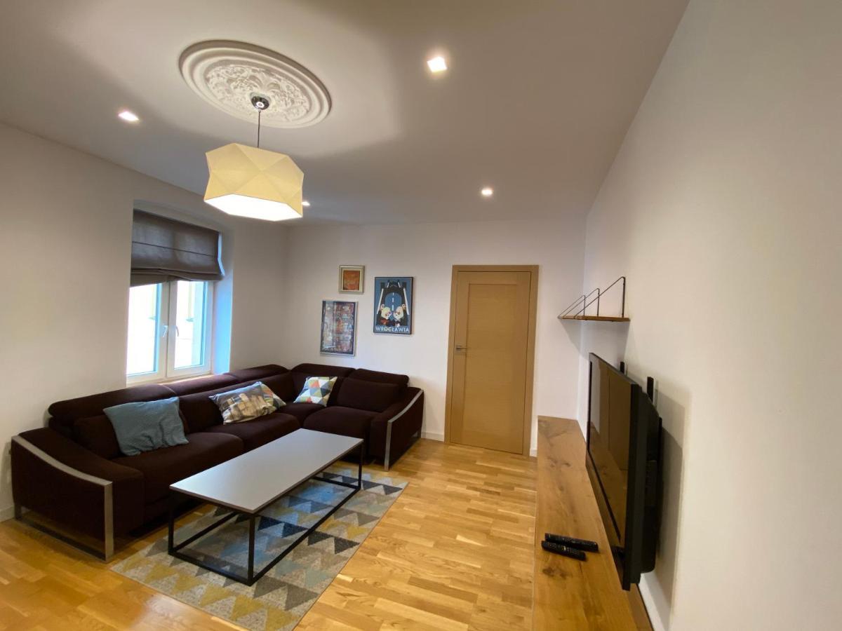 Stylowy 2-Pokojowy Apartament 5 Min. Od Rynku Вроцлав Екстериор снимка