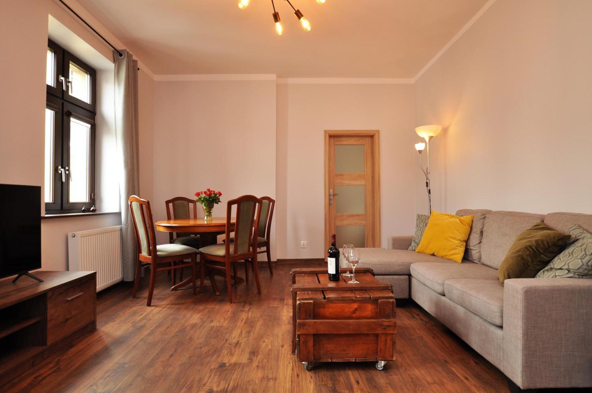 Stylowy 2-Pokojowy Apartament 5 Min. Od Rynku Вроцлав Екстериор снимка